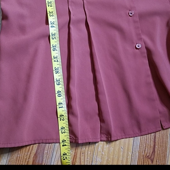 Dana Buchman Retro Button Down Midi Dress - Picture 8 of 8